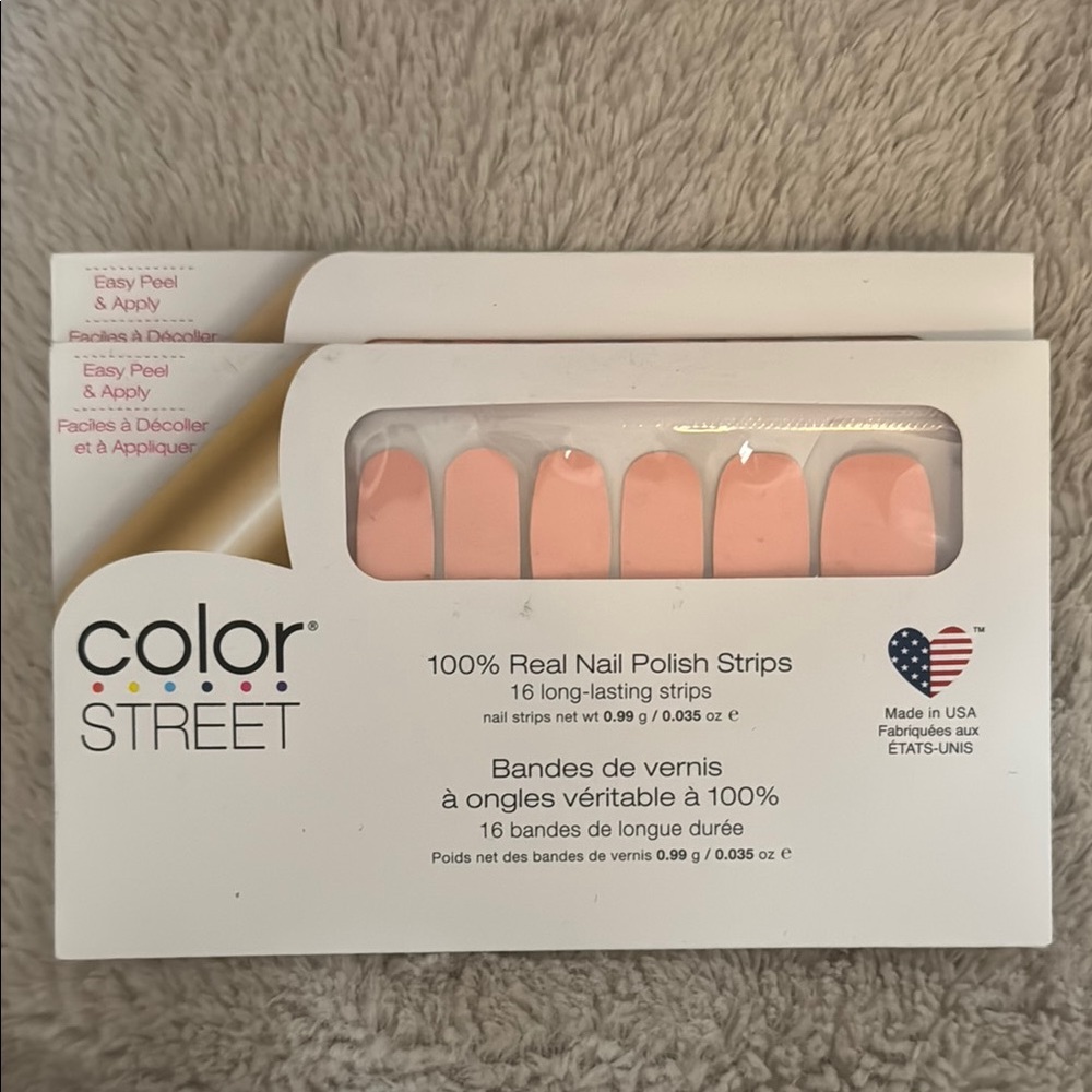 Color Street Pink Nail Polish Strips